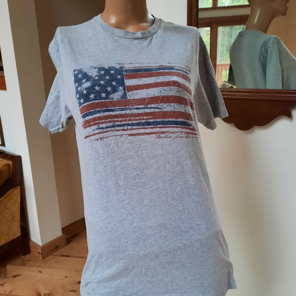 🏷SOLD. Nautica Jeans Co. Medium T Shirt. - Picture 1 of 7
